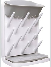 Ubbi Vertical Baby Bottle Drying Rack, Space Saving Countertop Drying Rack Baby 