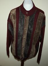 ROMA COOGI STIL STRICK PULLOVER  HERREN COSBY WOLLE /POLYACRYL Gr. XL BORDEAUX