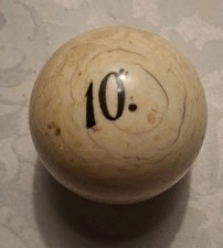 Vintage Billardkugel billiard