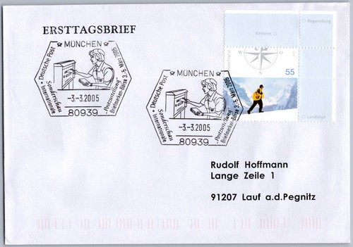 Sonderstempel münchen 2005 - sonderstempel,