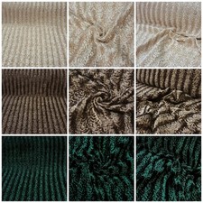 Plüsch Stoff Persianer gesteppt Wattiert Tierfell Imitat Kunstfell Kurzhaar Deko