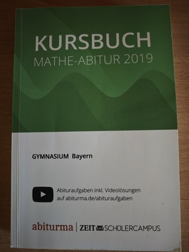 Kursbuch mathe abitur 2019 - kursbuch,