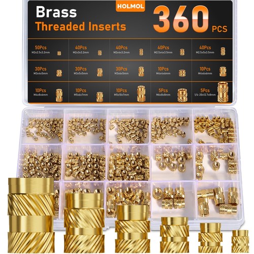 Gewindeeinsatz set 360 stück - set,