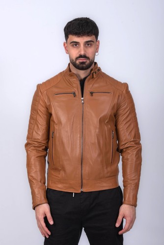 Herren lederjacke leder - herren,