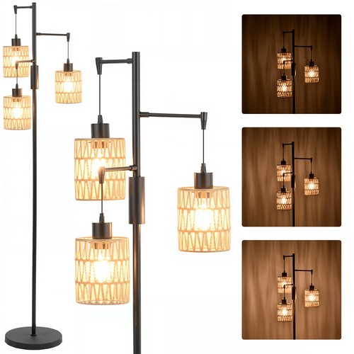 Dimmbare flammige rattan - 3,