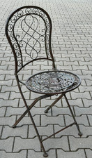 2.Wahl B-Ware Gartenstuhl Metall Malega Patina 12185 Metallstuhl Stuhl Garten