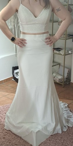 Zweiteiliges brautkleid - zweiteiliges,