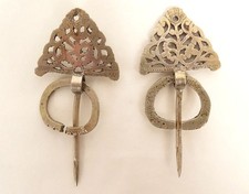 Paar Wadenbeine Schmuck Berber Silber Tunis Tunesien Maghreb 19. Jhd. Jh