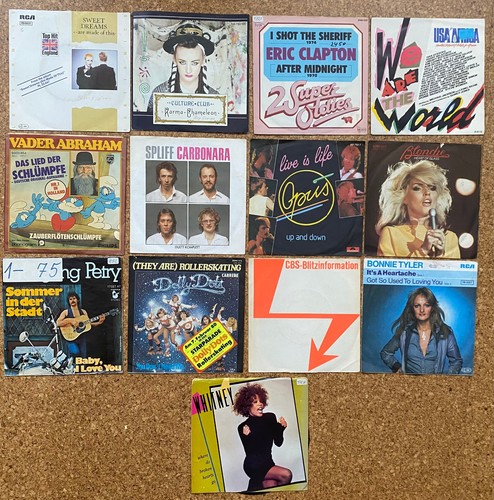 Vinyl single sammlung 70er - sammlung,