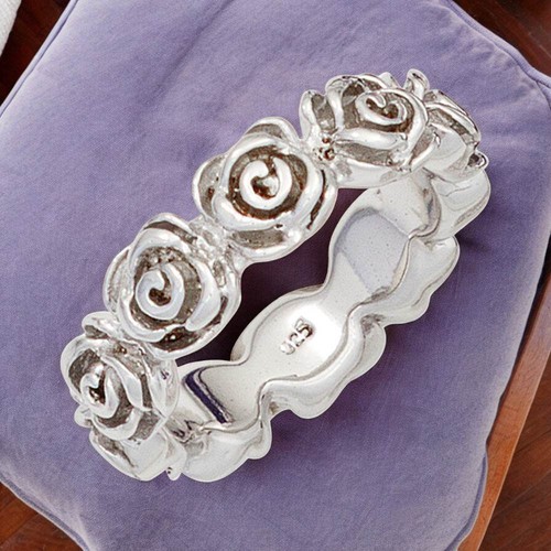 Damen ring rosen 925 sterling - ring,