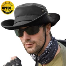 Sonnenhut Anglerhut Fischerhut Trekking Camping Reisen Outdoor UV Schutz Herren