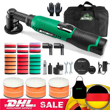 Exzenter Klein Poliermaschine Akku Handlich Auto Poliergerät Schleifmaschine 12V