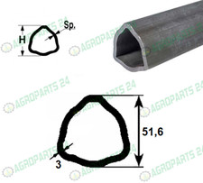 Zapfwellenprofil Dreieckprofil