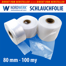 LDPE Schlauchfolie 80mm x