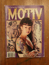 TATTOO MOTIV  Nr. 1 - 1999  1/99  alte Tattoo Zeitschrift Zeitung Magazin retro