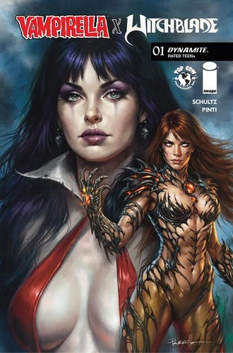 Vampirella witchblade - x,