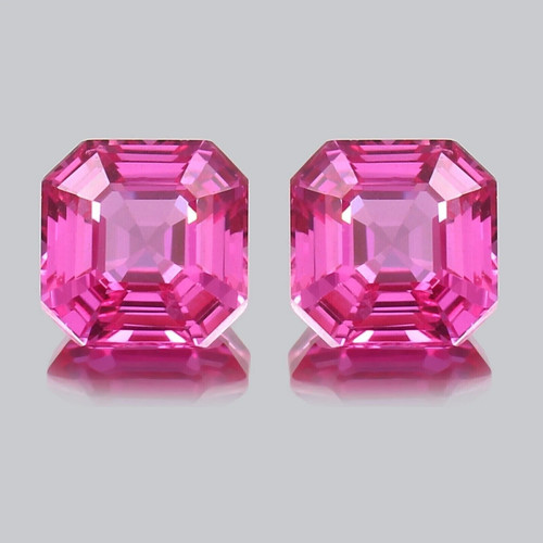 Natural ceylon asscher - 50,
