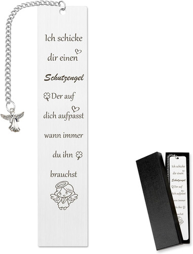 Schutzengel metall lesezeichen - schutzengel, metall-lesezeichen