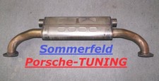 org. Porsche Carrera 997 MK2 Klappenauspuff Vorschalldämpfer modifiziert laut