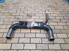 LASER Edelstahl 2x100mm Endschalldämpfer exhaust Honda CRX ED9 EE8 CIVIC EE9 ED7