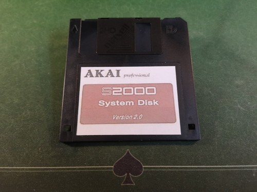 Akai s2000 betriebssystem - akai, v