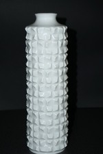 Vase Meissen, Entwurf Ludwig Zepner , weiß,  1. Wahl, H. 22,5 cm - TOP Zustand