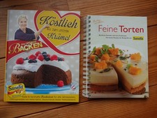 2 x Sanella Backbücher: Feine Torten, Köstlich bis zum letzten Krümel  Backbuch