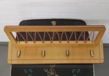 DDR original Hellerau Garderobe,Kleiderständer,Hutablage,Kleiderhaken,VEB,GDR