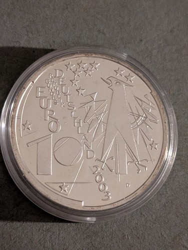 Euro gedenkmünze 2003 d - 10,