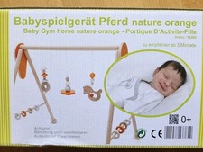 Hess Spielbogen Spielebogen Babyspielgerät Pferd Trapez NEU