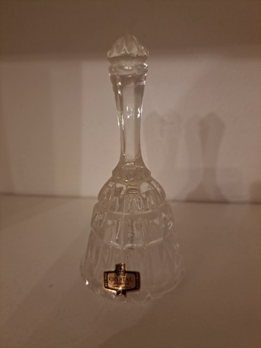 Kristallglas glocke 12cm - kristallglas,