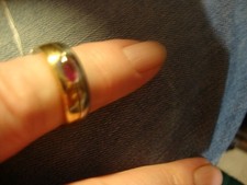 damen ring 750 GG/WG gebraucht