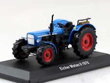 Eicher Wotan II blau 1976 Traktor 1:43 Hachette/UH Modellauto ZZZ 
