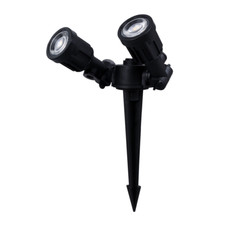 LED Bodenstrahler Gartenleuchte Außenleuchte Gartenleuchten Garten 2x5W Ali.B