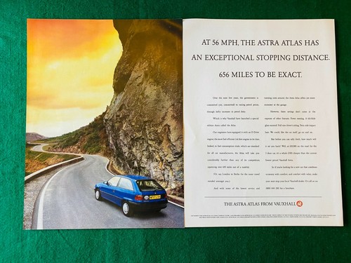 Vauxhall astra atlas poster - vauxhall,
