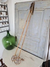 Y3070 Antike Skistöcke um 1930 | RAR | Skistock | Super Winter Deko | 127cm lang