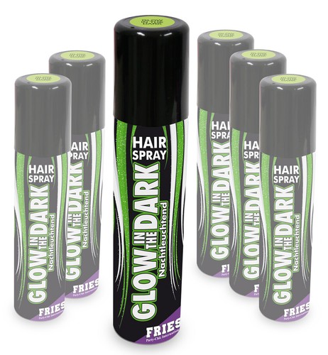 Haarspray nachtleuchtend oder - nachtleuchtend,