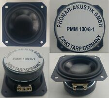 PHONAR Gemany PMM100 8 Ohm 4 " 10cm Tief-Mitteltöner Woofer Midwoofer 
