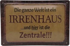 Retro Blechschild geprägt