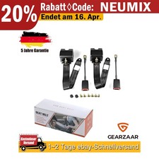 2x 3 Punkt Automatikgurt