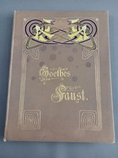 ANTIKES Buch "Goethes Faust"