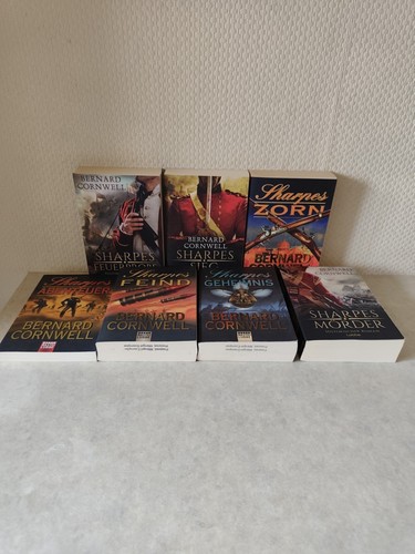 Bernard cornwell sharpes - 7x,