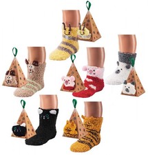 1 Paar 3D-Kuschelsöckchen mit