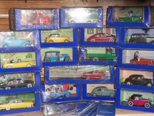 Tim und Struppi 1/43 TINTIN CARS Sammlung Atlas Deagostini OVP Herge Moulinsart
