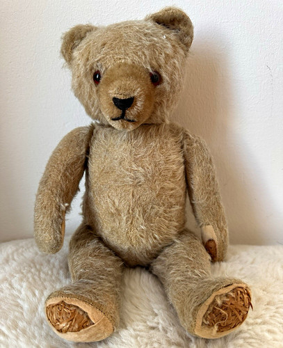 Antiker teddybär 35cm mit - antiker,