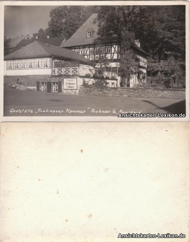 Ansichtskarte frohnau - ansichtskarte,