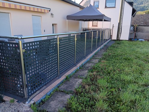 Edelstahl balkon geländer alu - balkon,