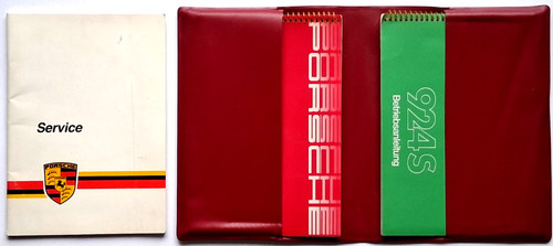 Porsche 924 bordmappe - porsche,