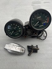 YAMAHA RD250 DX 1A2 KOMPL TACHOMETER ASSY DREHZAHLMESSER COCKPIT SCHLÜSSEL J0038