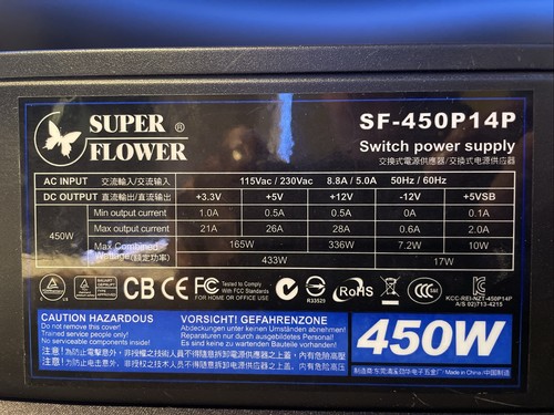 Super flower 450p14p - super, sf-450p14p